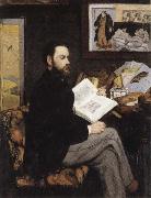 Edouard Manet Emile Zola oil painting reproduction
